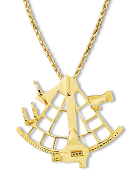 Sextant Pendant Large 