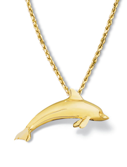 Dolphin Pendant Medium 