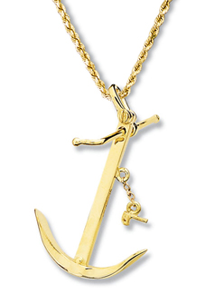 Herreshoff Anchor Pendant 