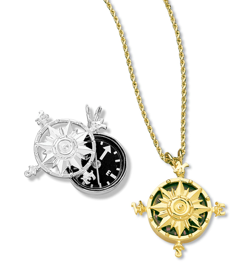 Compass Rose w/compass Pendant  