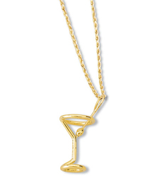 Martini Glass Pendant 