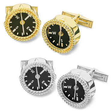 Compass Cuff Links 