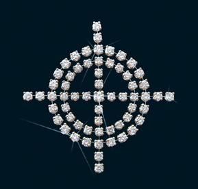 Center of Affection Diamond Pin/Pendant 