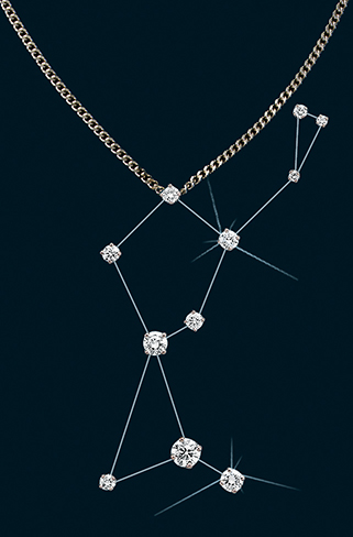 Diamond Constellation Herdsman Pendant 