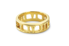 1-4-3 Roman Numeral Ring 