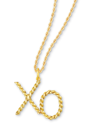 Rope XO Pendant 