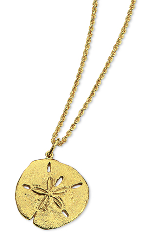 Sand Dollar Large Pendant 