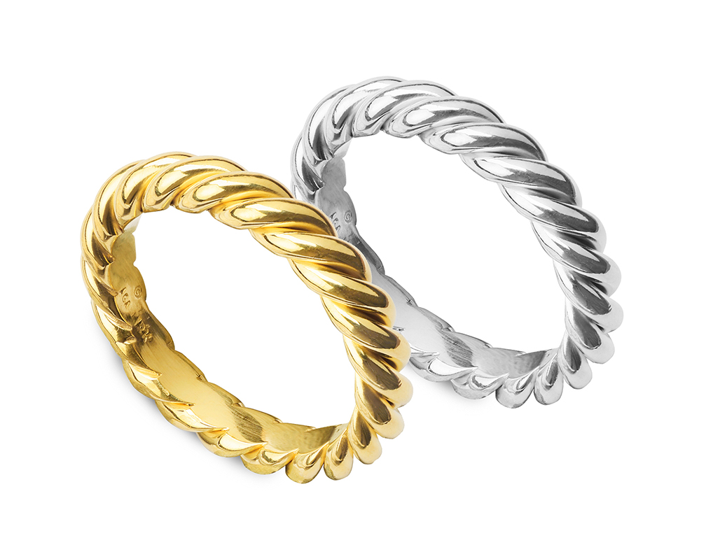 Twisted Rope Ring 