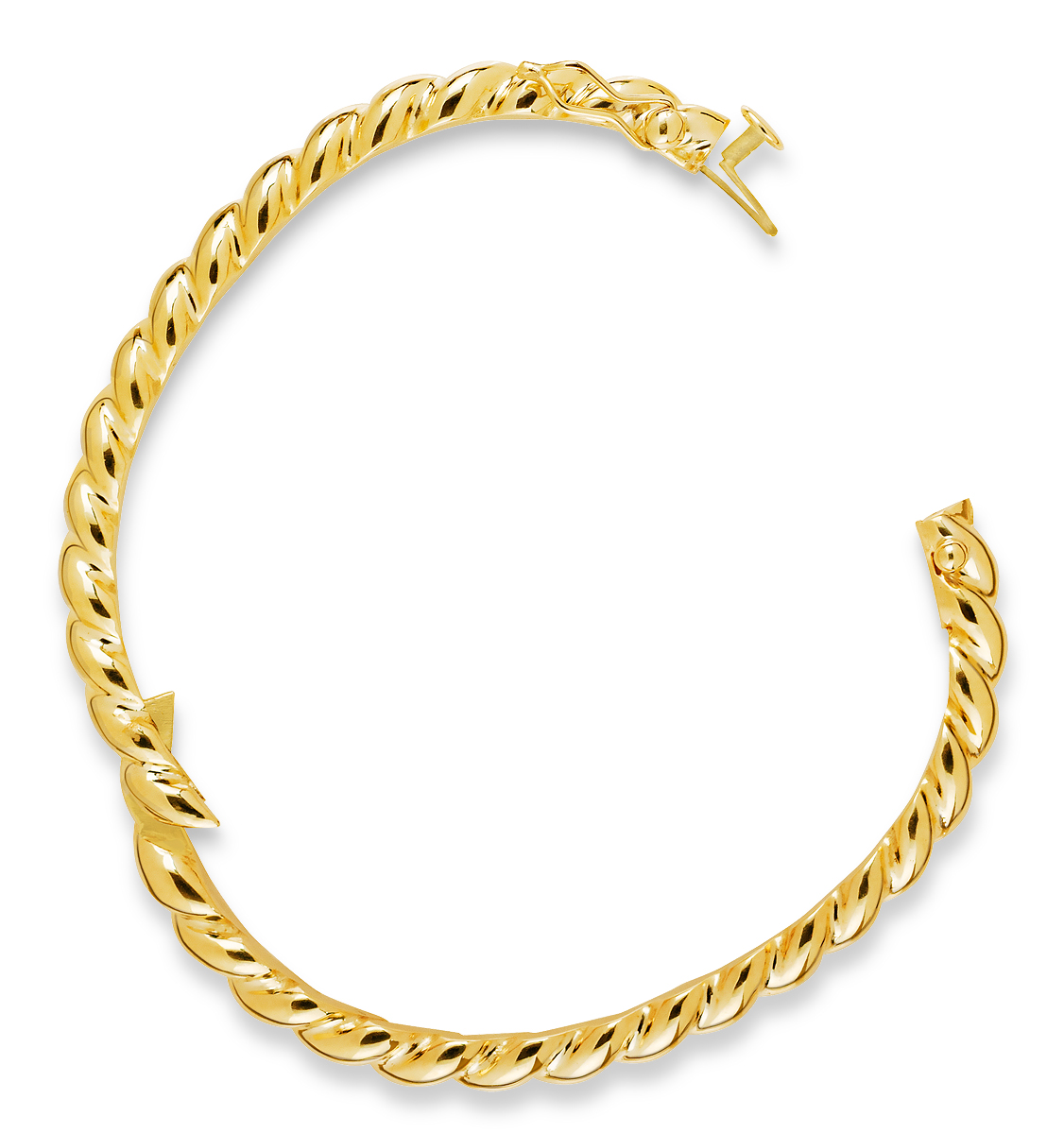 AGA Correa & Son since 1969 - Twisted Rope Bangle Bracelet