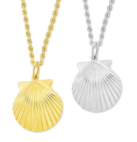 Scallop Shell Pendant 