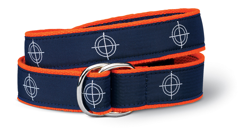 Center of Effort Navy D-Ring Belt