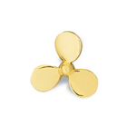 Propeller 3-Blade Tie Tack 