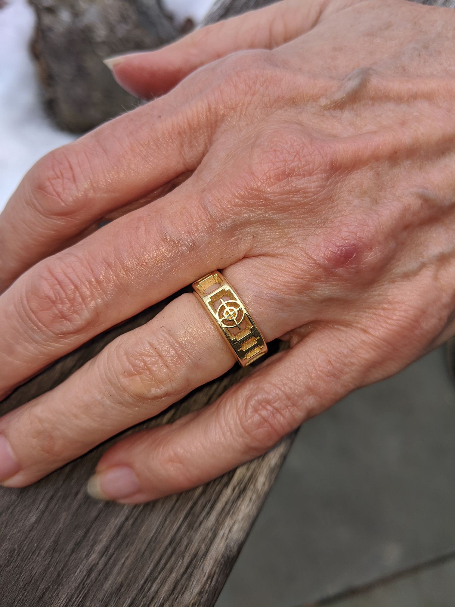 1-4-3 Roman Numeral Ring 