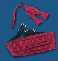 Center of Effort Cummerbund/Bow Tie Set