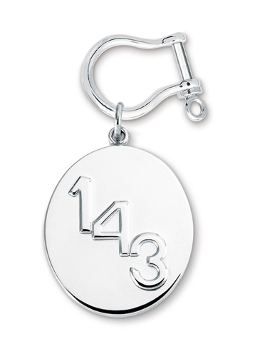 1-4-3 Key Ring   with Shackle