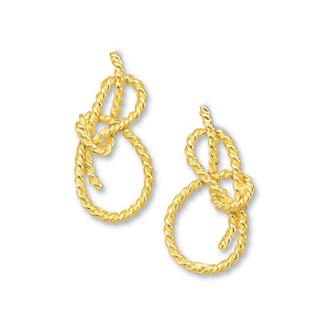 Bowline Stud Earrings 