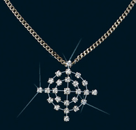 Center of Affection Small Diamond Pendant 