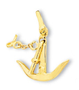 Herreshoff Anchor Tie Tack 