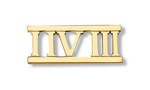 1-4-3 Roman Numeral Pin 